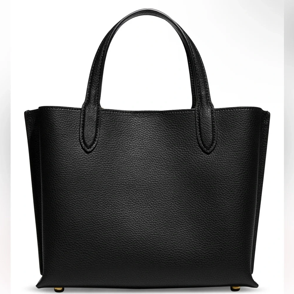 COACH willow tote RETAIL $300
Polished Pebble Leather with Convertible Straps - Picture 4 of 7